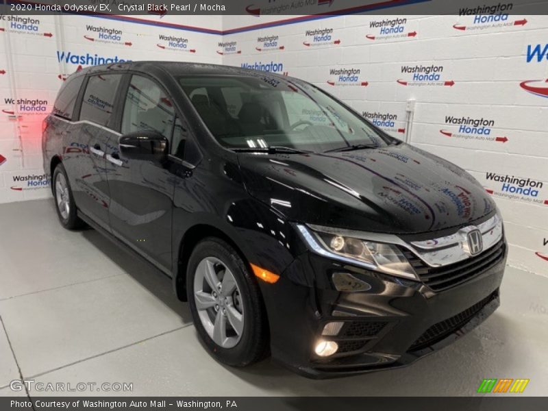 Crystal Black Pearl / Mocha 2020 Honda Odyssey EX