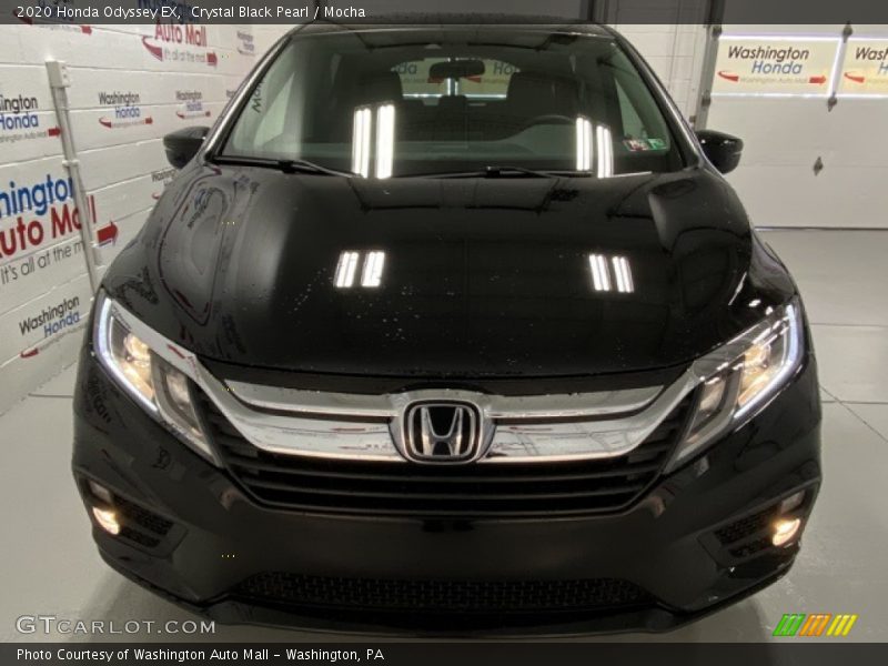 Crystal Black Pearl / Mocha 2020 Honda Odyssey EX