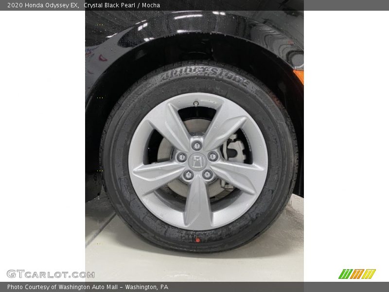 Crystal Black Pearl / Mocha 2020 Honda Odyssey EX