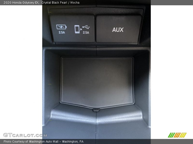 Crystal Black Pearl / Mocha 2020 Honda Odyssey EX