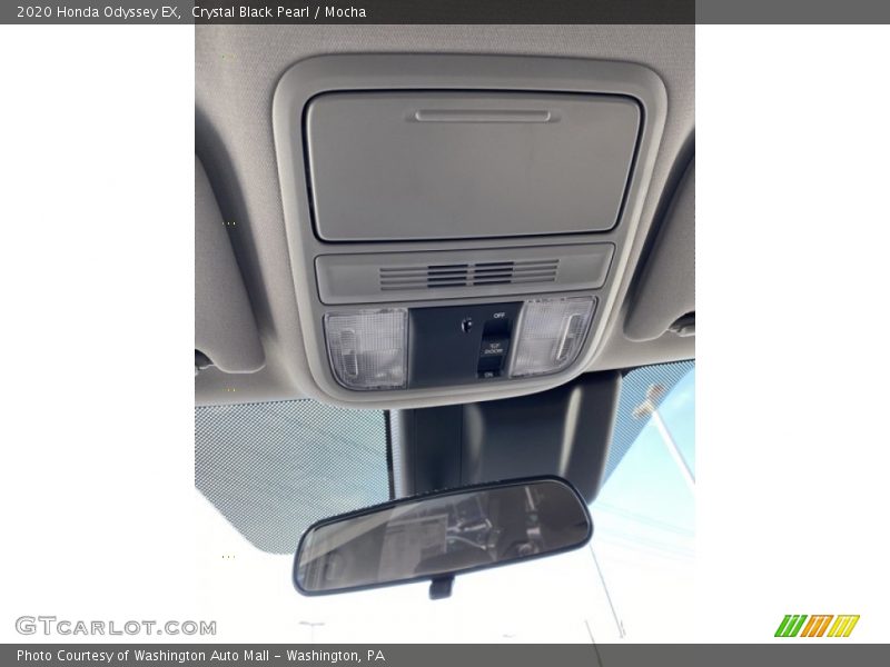 Crystal Black Pearl / Mocha 2020 Honda Odyssey EX