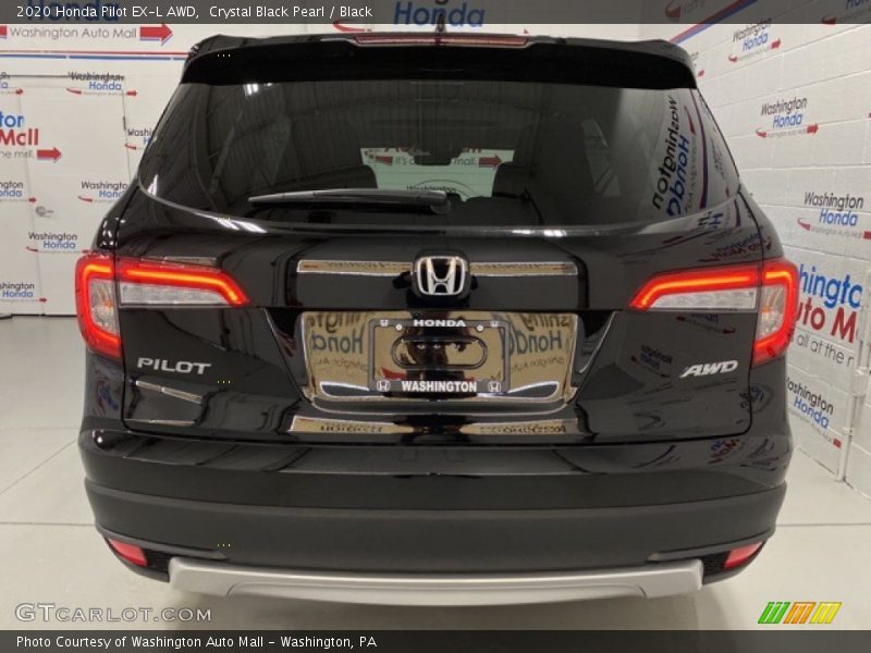 Crystal Black Pearl / Black 2020 Honda Pilot EX-L AWD