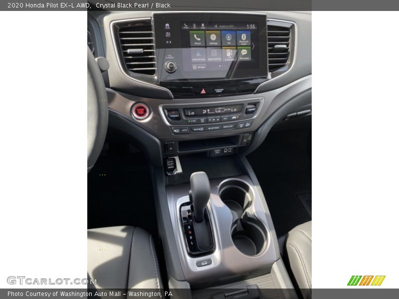 Crystal Black Pearl / Black 2020 Honda Pilot EX-L AWD