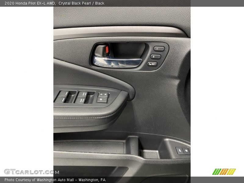 Crystal Black Pearl / Black 2020 Honda Pilot EX-L AWD