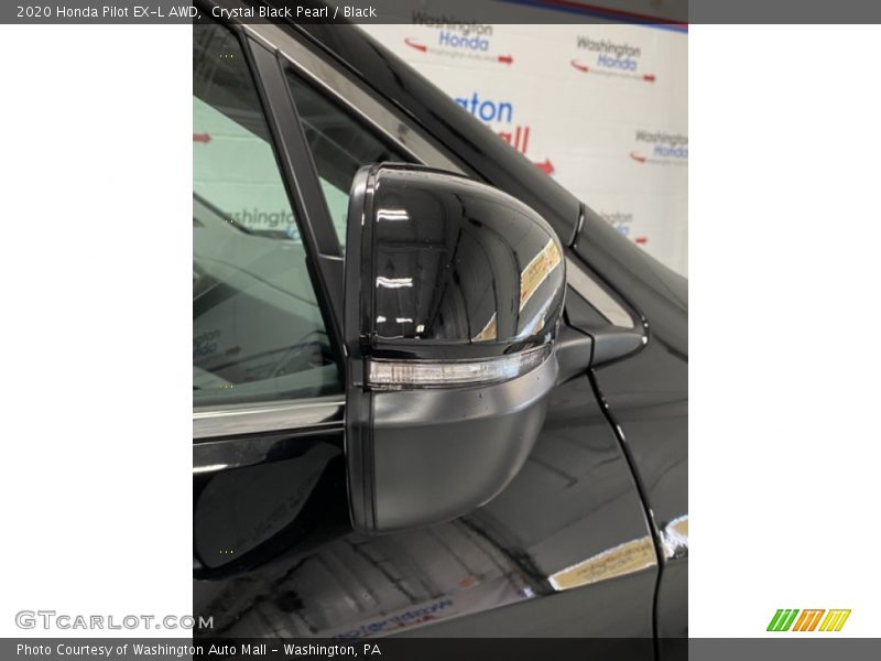 Crystal Black Pearl / Black 2020 Honda Pilot EX-L AWD