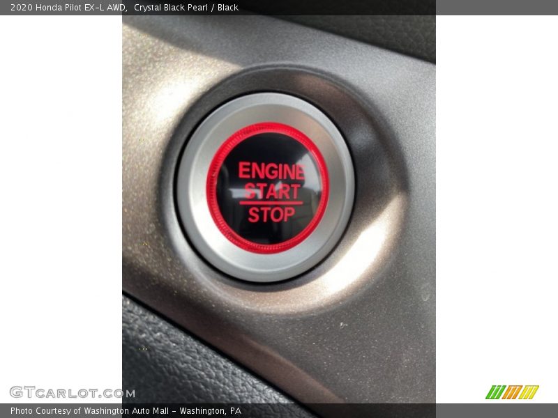 Crystal Black Pearl / Black 2020 Honda Pilot EX-L AWD