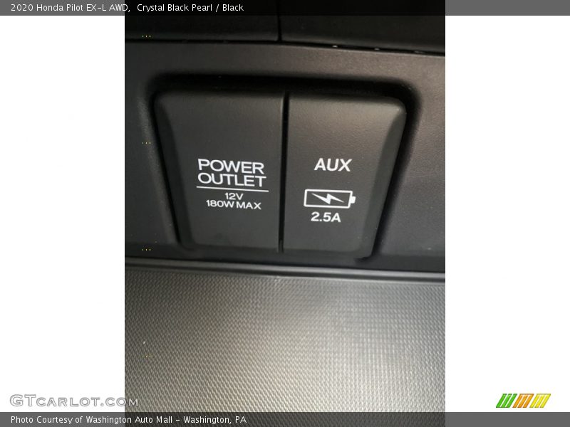 Crystal Black Pearl / Black 2020 Honda Pilot EX-L AWD