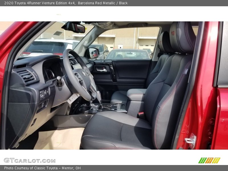 Front Seat of 2020 4Runner Venture Edition 4x4