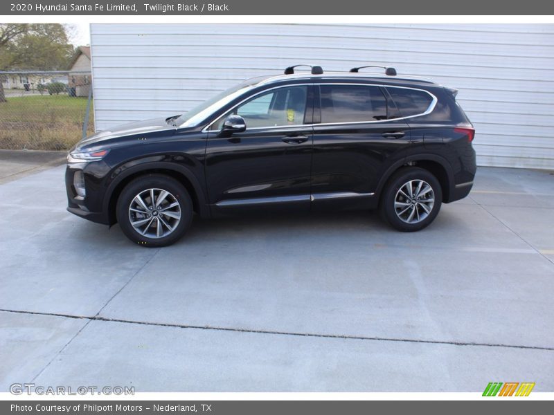 Twilight Black / Black 2020 Hyundai Santa Fe Limited