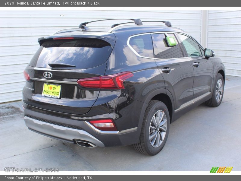 Twilight Black / Black 2020 Hyundai Santa Fe Limited