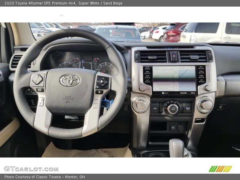 Super White / Sand Beige 2020 Toyota 4Runner SR5 Premium 4x4
