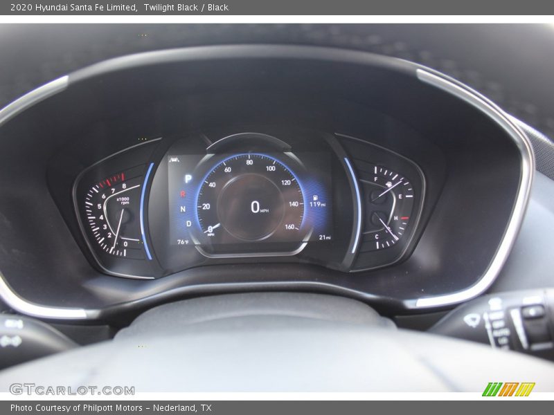 Twilight Black / Black 2020 Hyundai Santa Fe Limited