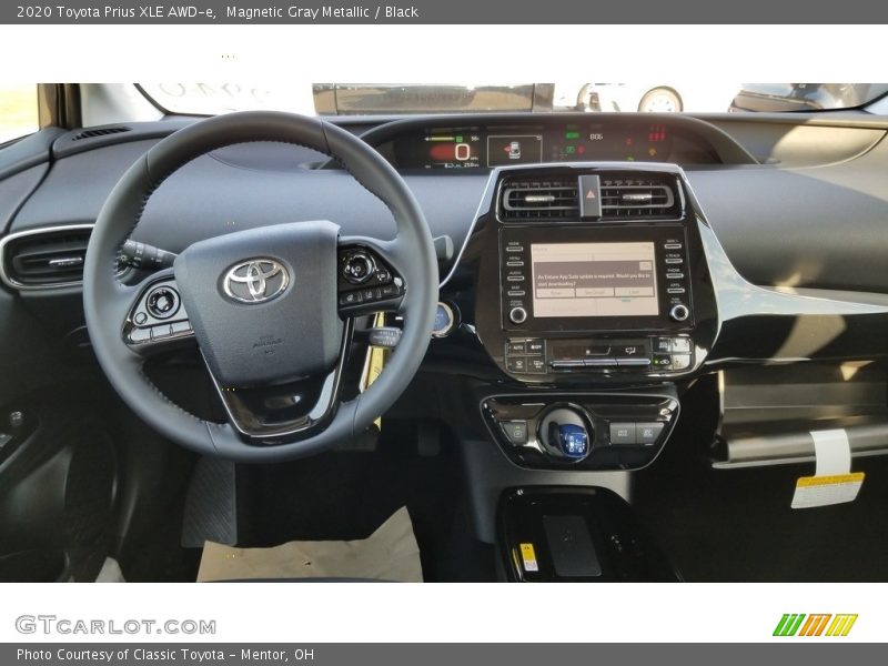Magnetic Gray Metallic / Black 2020 Toyota Prius XLE AWD-e
