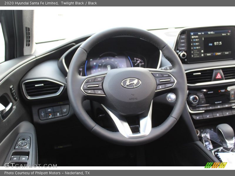 Twilight Black / Black 2020 Hyundai Santa Fe Limited
