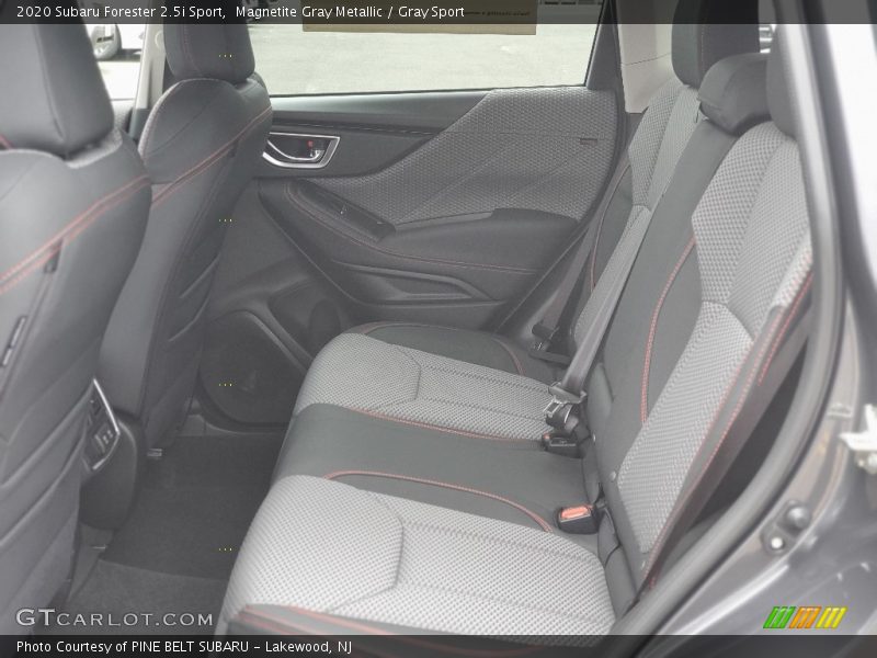 Rear Seat of 2020 Forester 2.5i Sport