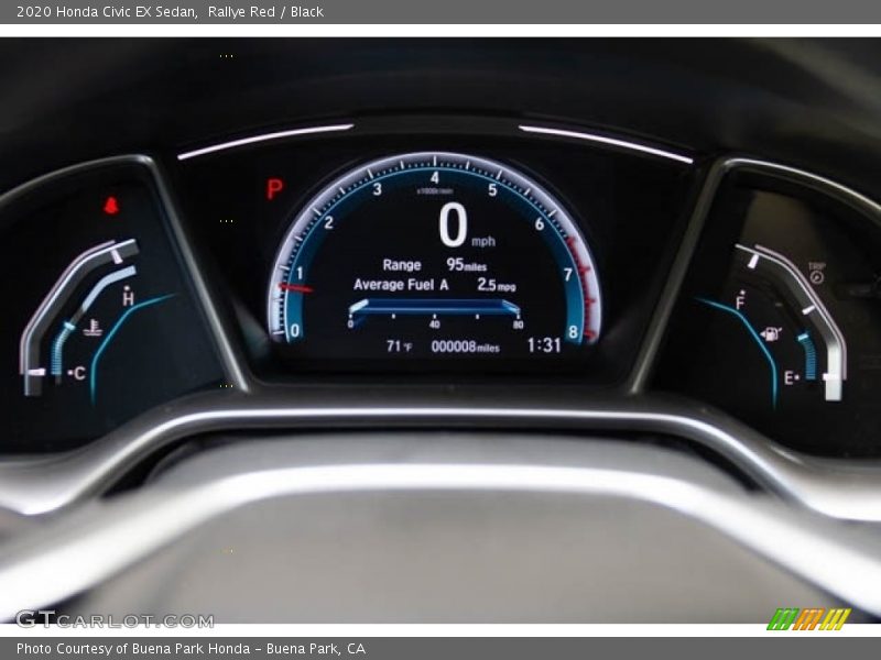  2020 Civic EX Sedan EX Sedan Gauges