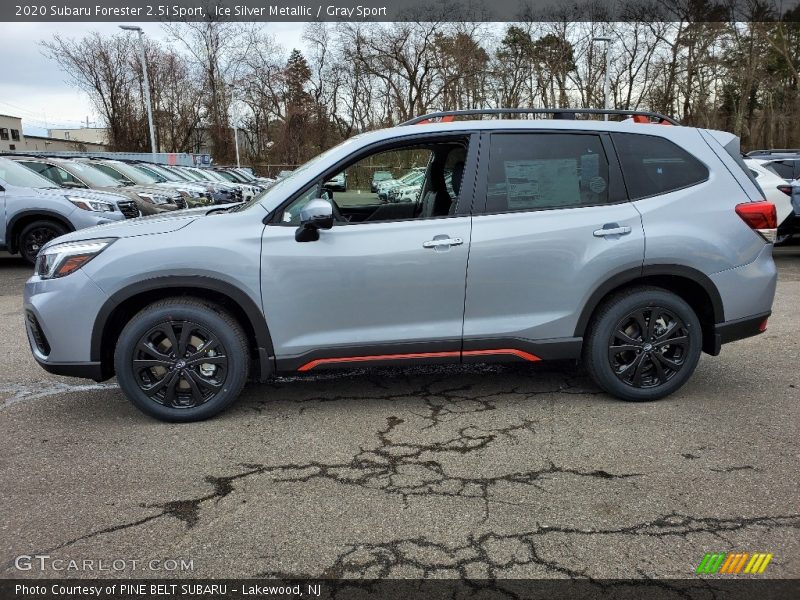 Ice Silver Metallic / Gray Sport 2020 Subaru Forester 2.5i Sport