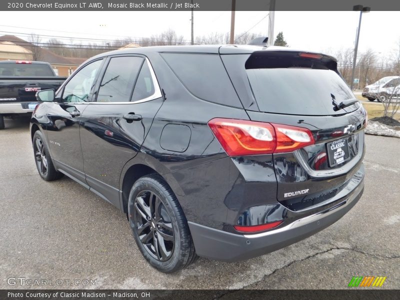 Mosaic Black Metallic / Jet Black 2020 Chevrolet Equinox LT AWD