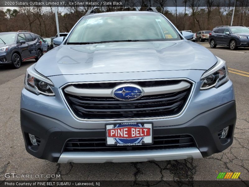 Ice Silver Metallic / Slate Black 2020 Subaru Outback Limited XT