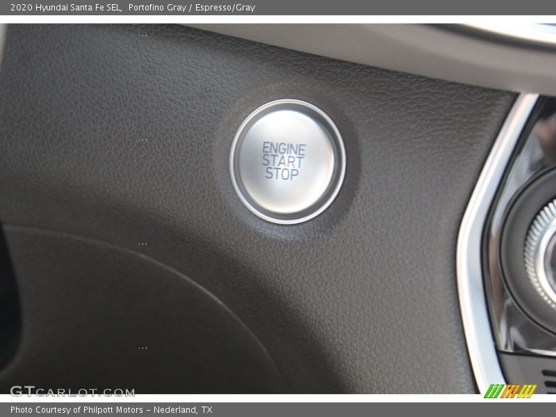 Portofino Gray / Espresso/Gray 2020 Hyundai Santa Fe SEL