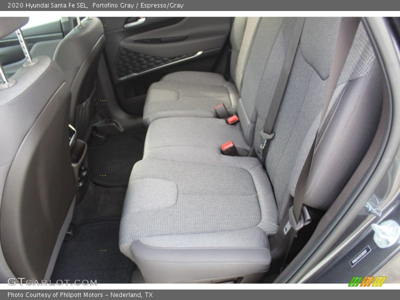 Portofino Gray / Espresso/Gray 2020 Hyundai Santa Fe SEL