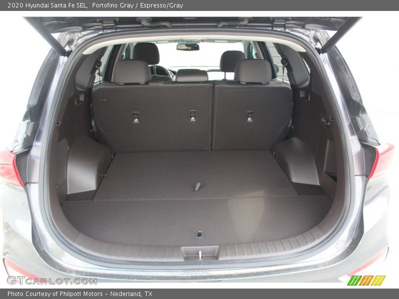Portofino Gray / Espresso/Gray 2020 Hyundai Santa Fe SEL