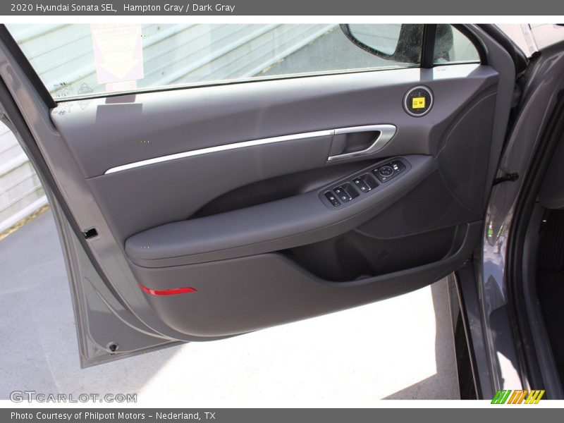 Hampton Gray / Dark Gray 2020 Hyundai Sonata SEL