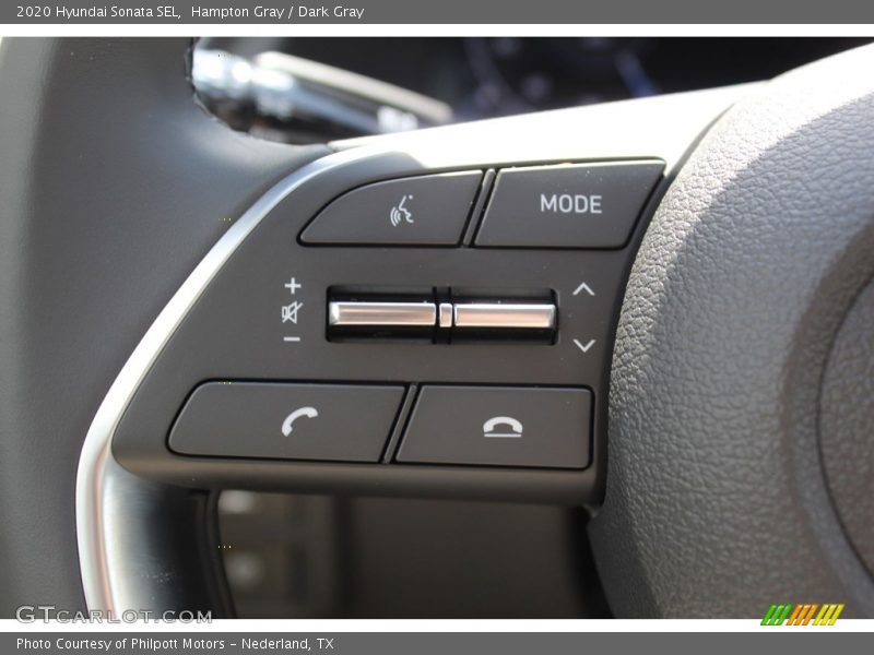 Hampton Gray / Dark Gray 2020 Hyundai Sonata SEL