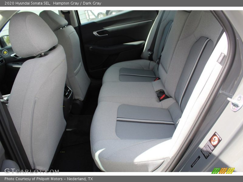 Hampton Gray / Dark Gray 2020 Hyundai Sonata SEL