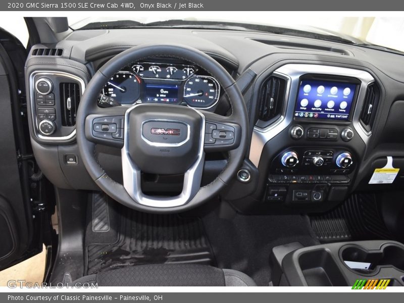 Onyx Black / Jet Black 2020 GMC Sierra 1500 SLE Crew Cab 4WD