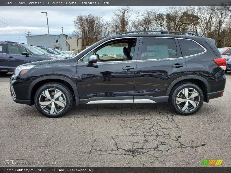 Crystal Black Silica / Black 2020 Subaru Forester 2.5i Touring