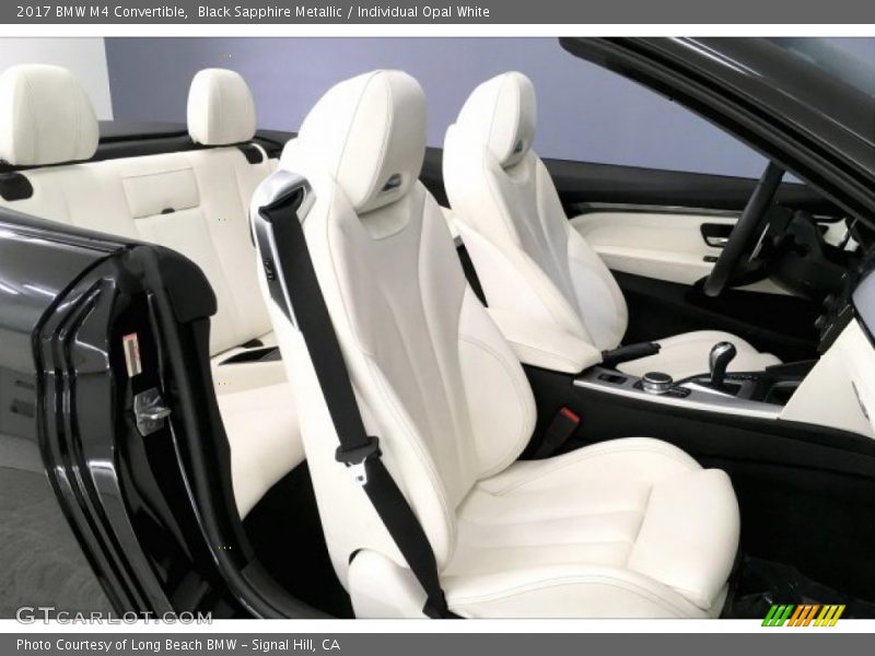  2017 M4 Convertible Individual Opal White Interior