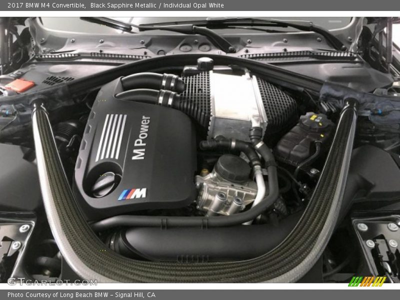  2017 M4 Convertible Engine - 3.0 Liter M TwinPower Turbocharged DOHC 24-Valve VVT Inline 6 Cylinder