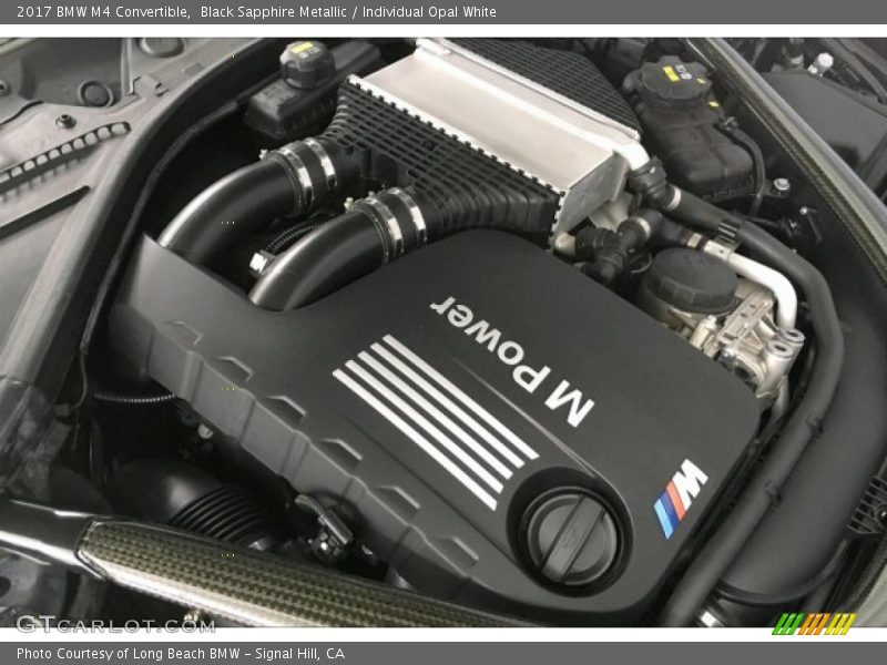  2017 M4 Convertible Engine - 3.0 Liter M TwinPower Turbocharged DOHC 24-Valve VVT Inline 6 Cylinder