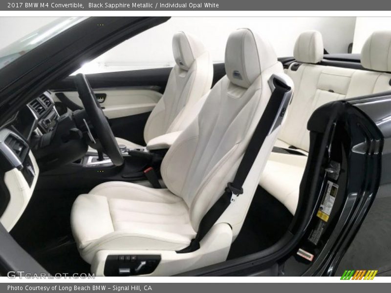 Front Seat of 2017 M4 Convertible
