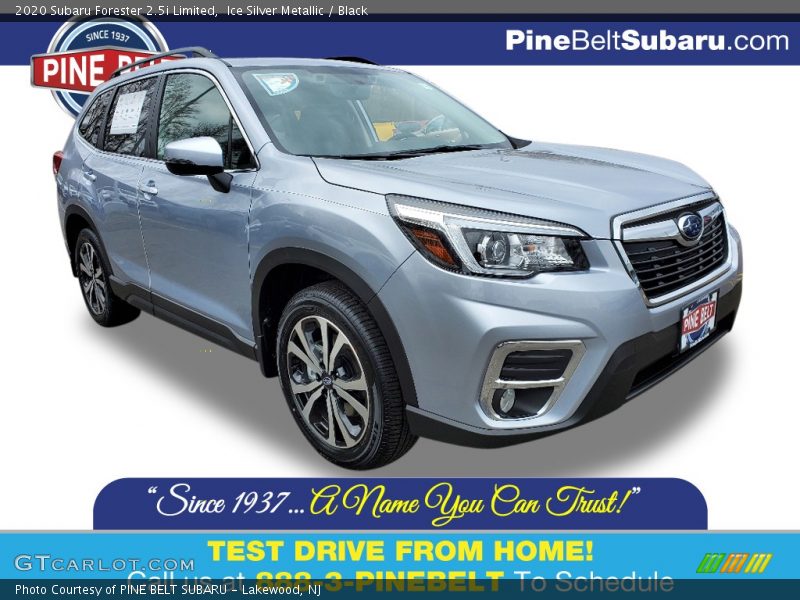 Ice Silver Metallic / Black 2020 Subaru Forester 2.5i Limited