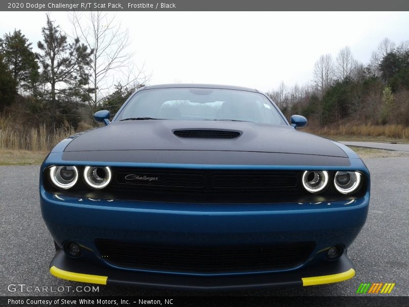 Frostbite / Black 2020 Dodge Challenger R/T Scat Pack