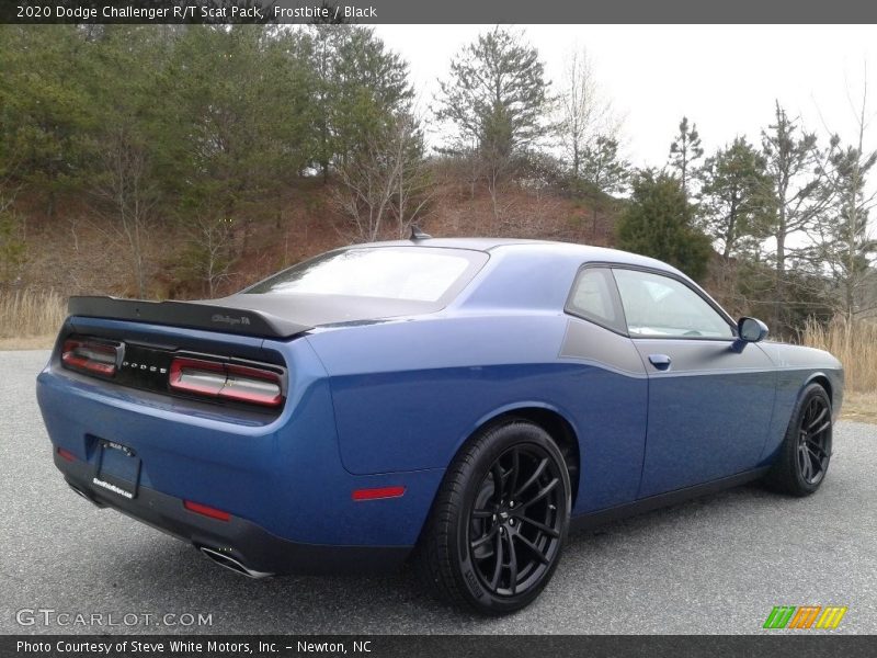 Frostbite / Black 2020 Dodge Challenger R/T Scat Pack