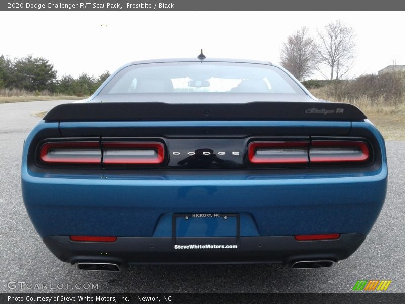 Frostbite / Black 2020 Dodge Challenger R/T Scat Pack