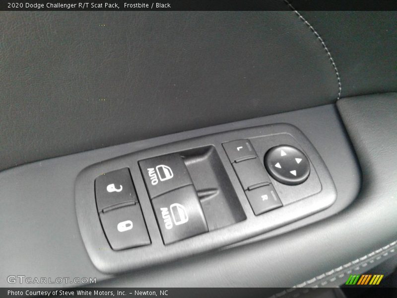 Frostbite / Black 2020 Dodge Challenger R/T Scat Pack