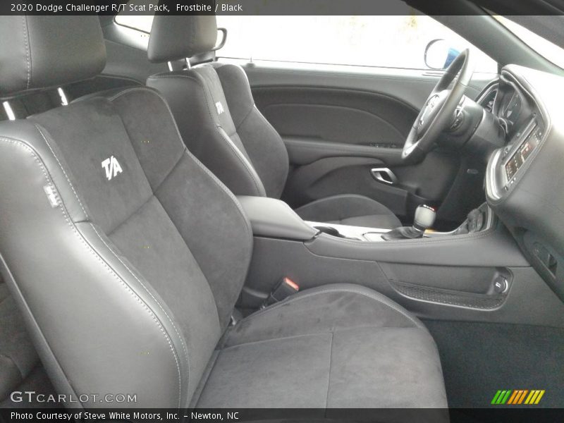 Frostbite / Black 2020 Dodge Challenger R/T Scat Pack