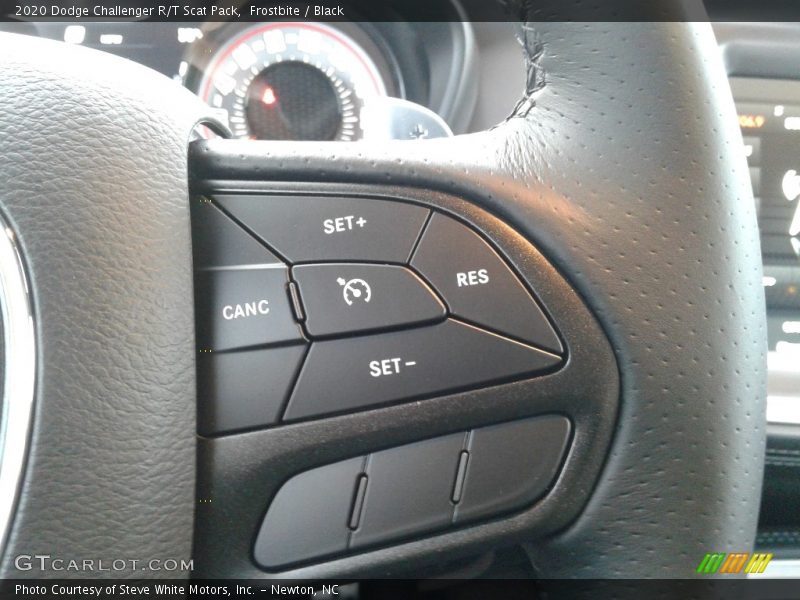 Frostbite / Black 2020 Dodge Challenger R/T Scat Pack