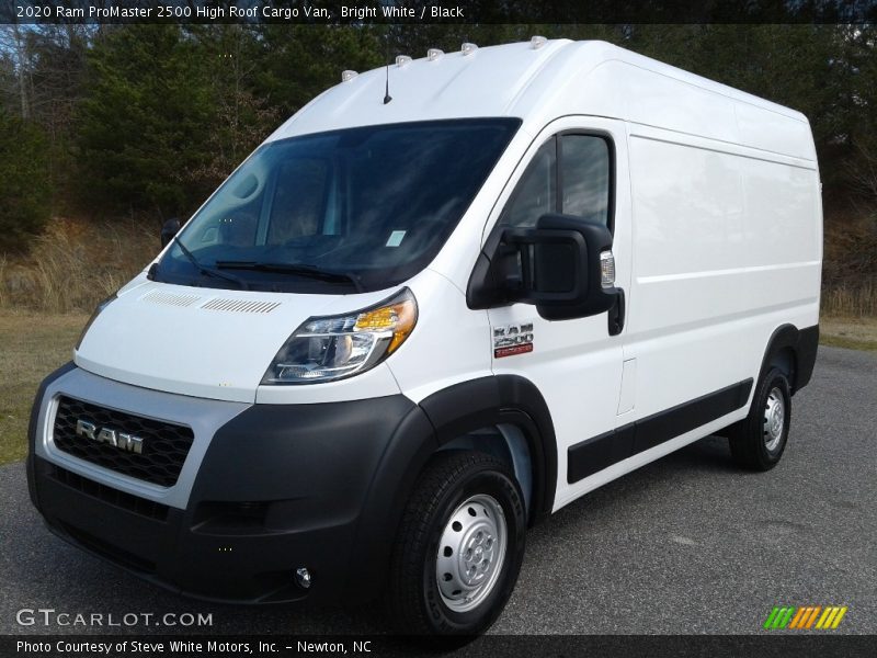 Bright White / Black 2020 Ram ProMaster 2500 High Roof Cargo Van