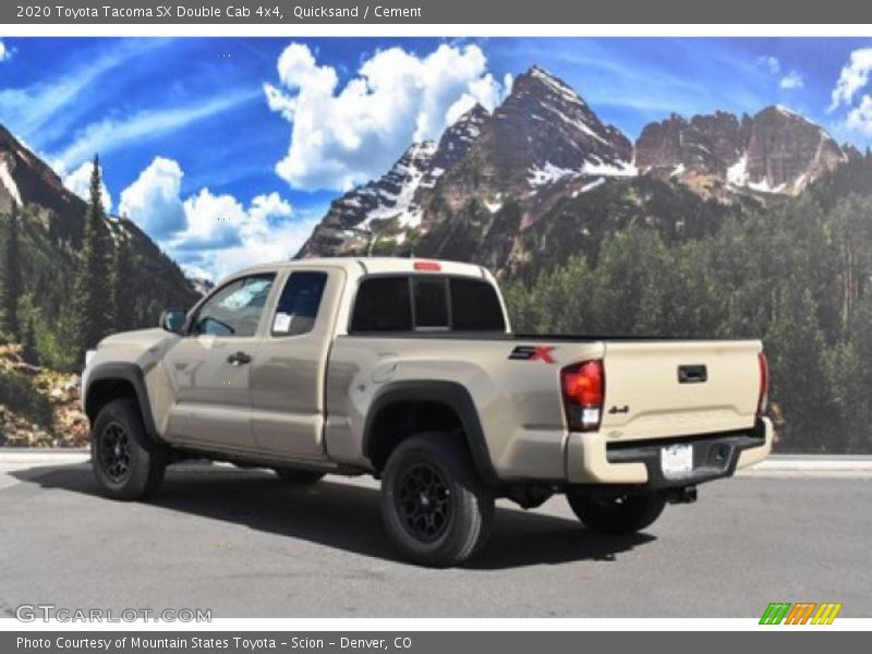 Quicksand / Cement 2020 Toyota Tacoma SX Double Cab 4x4