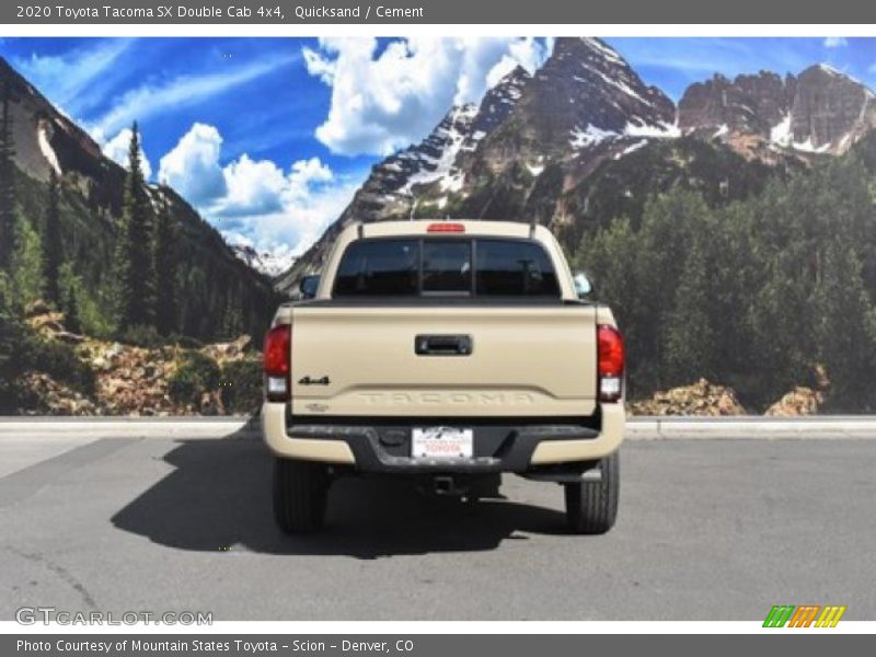 Quicksand / Cement 2020 Toyota Tacoma SX Double Cab 4x4