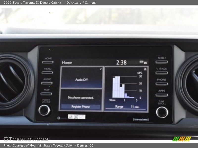 Quicksand / Cement 2020 Toyota Tacoma SX Double Cab 4x4