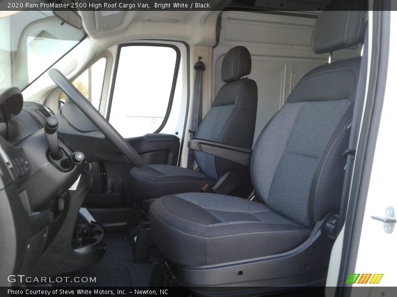 Bright White / Black 2020 Ram ProMaster 2500 High Roof Cargo Van