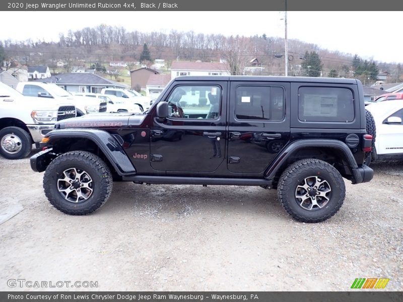  2020 Wrangler Unlimited Rubicon 4x4 Black