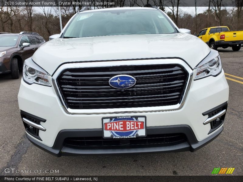 Crystal White Pearl / Java Brown 2020 Subaru Ascent Touring