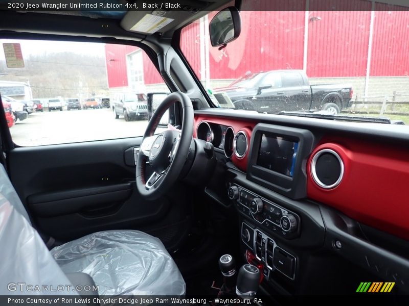 Black / Black 2020 Jeep Wrangler Unlimited Rubicon 4x4